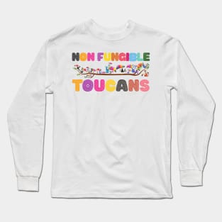 Non Fungible Toucans (NFT) Long Sleeve T-Shirt